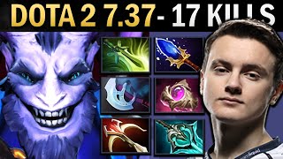 Riki Dota 737 Miracle with Dispenser and 17 Kills  TI14 [upl. by Eglanteen779]