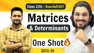 Matrices amp Determinants  Class 12 Maths  NCERT for Boards amp CUET [upl. by Ahseinar]