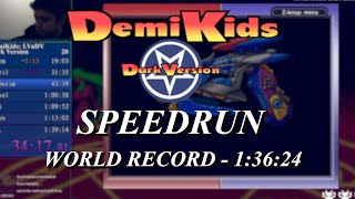 WR DemiKids Dark Version Speedrun  Any 13624 [upl. by Rachael]