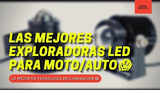 LAS MEJORES EXPLORADORAS 🔦😱 PARA TU MOTO🏍️AUTO🚗  EXPLORADORAS LEDXON 🤩  MINI RAPTORS 😎 [upl. by Leoy182]