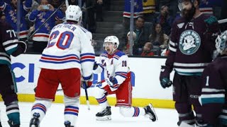 Artemi Panarin scores winning goal for Rangers against Ducks  21012024 [upl. by Enrak264]