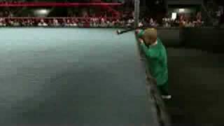 Smackdown vs Raw 2009Hornswoggle Under The Ring [upl. by Keenan]