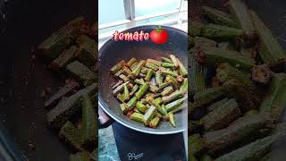 No onion no garlicDahi bhindi recipe youtubeshorts shortsfeed shortvideo shorts viralvideo [upl. by Ydualc373]