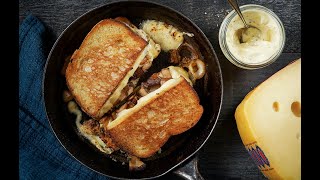 How to make The Cheesy Mushroom Munch Toastie by Jarlsberg® [upl. by Anelhtac291]