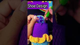 Shoe Design Crochet [upl. by Otila]