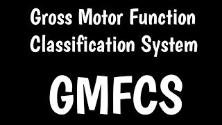 Gross Motor Functional Classification System Occupational Therapy and the GMFCS [upl. by Novanod]