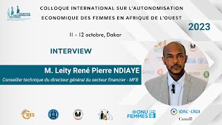 Interview  M Leity René Pierre NDIAYE  MFB [upl. by Marella]