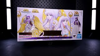 Saint Seiya Athena EX 20th anniversary Myth Cloth Action Figure Collection Bandai [upl. by Ahseikan259]