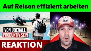 Michael Reagiert auf  Auf Reisen effizient arbeiten Monaco Vlog von Torben Platzer [upl. by Gav]