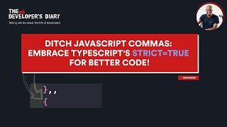 Ditch JavaScript Commas Embrace TypeScripts stricttrue for Better Code  ADVANCED [upl. by Stclair]