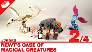 CONSTRUCTION LEGO Fantastic Beasts  Newts Case of Magical Creatures 24 FR [upl. by Octavian]