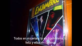 Enjambre egohisteria  Letra [upl. by Ibob]