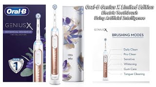 OralB Genius X Limited Edition Electric Toothbrush Review [upl. by Bidget]