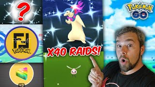 Shiny Cutiefly Hunt Hisuian Typhlosion Raid Day Free Exclusive Items Pokémon GO [upl. by Eddi]