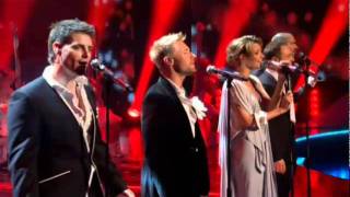 Boy Zone Performing Love Me For A Reason 2010 On Stephen Gately Tribute ITV [upl. by Esirec]