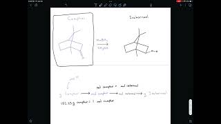 Calculating Percent Yield for the Reduction of Camphor to Isoborneol [upl. by Nakeber305]