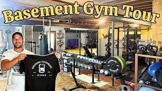 Touring A Doctor and Strength Coaches Basement Gym [upl. by Zawde]