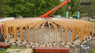 Serpentine Pavilion 2023 Time Lapse Video [upl. by Lertsek]