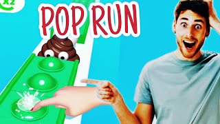 POP RUN 3D FULL GAMPLAY NEW UPDATE poprungame poprun shortsfeed games [upl. by Enelahs160]