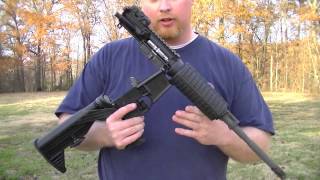 AR 15 22 Conversion Kit Slide Fire Stock part 1 [upl. by Aihselat600]