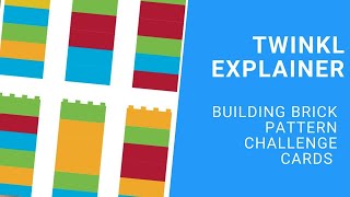 Building Brick Pattern Challenge Cards [upl. by Aicined]