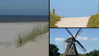 Ameland 1von 3 Im Flug von Ost nach West  von Buren bis Hollum [upl. by Lekkim]