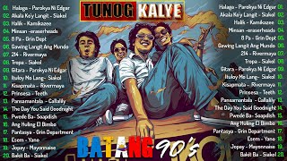 Tunog Kalye Songs 90s  ThrowBack 90s  Batang 90s  Eraserheads Rivermaya Siakol [upl. by Attiuqaj]