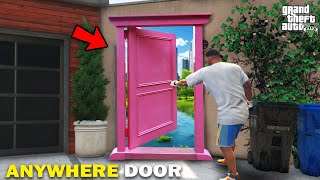 GTA 5  Franklin Found Anywhere Door Outside His House In GTA 5  GTA 5 Mods [upl. by Eldridge]