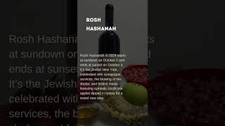 Rosh Hashanah in 2024 starts at sundown on October 2 and ends at sunset on October 4 [upl. by Lashonde]