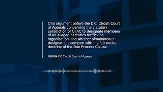 OFAC Oral Argument [upl. by Conrad248]