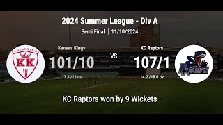 2024 Summer League  Div A Kansas Kings vs KC Raptors [upl. by Bower441]