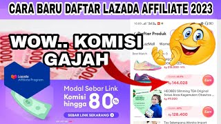 KOMISINYA NGALAHIN TIKTOK AFFILIATE Tutorial Cara Daftar di Lazada Affiliate 2023 [upl. by Ennayoj]