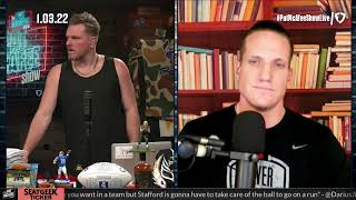 The Pat McAfee Show  Monday January 3rd 2022 [upl. by Nyleve83]