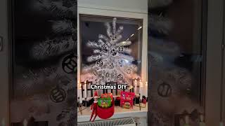 Christmas time decorations 🎄 ❄️ diy diychristmasdecoration christmasdecor shortsviral [upl. by Nrubyar470]