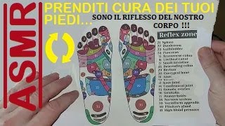 ASMR  Riflessologia plantare pratica antichissima e di benessere immediato [upl. by Galatea]