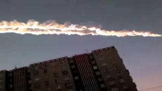 Lluvia de meteoritos en los Urales Rusia [upl. by Enilav912]