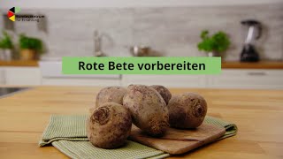 Rote Bete vorbereiten [upl. by Elehcim570]