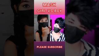 MASK BOY VS GIRL maskboy maskgirl youtubeshorts youtube maskboyvsgirl [upl. by Aical]