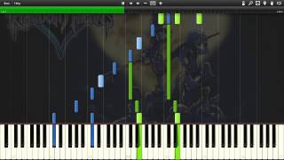 Skyrim  The Streets of Whiterun Piano Tutorial [upl. by Gnaig]