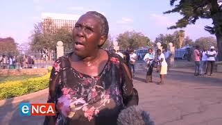 Protests in Bulawayo over Shona mayor [upl. by Saref]