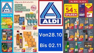 ALDI Nord Prospekte Angebote Werbung Aktionen Gültig von 281024 bis 21124​⁠Werbungde [upl. by Haliek]