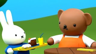 Miffy  Miffy the Waitress  New Series  Miffys Adventures Big amp Small  Full Episodes [upl. by Hgielra517]