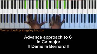 ADVANCED 💪 Piano Move to 6 in C [upl. by Narrat]