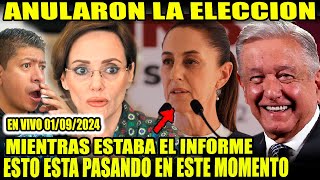 EXCLUSIVA NACIONAL ACABAN DE ANULAR ELECCION MIENTRAS ESTABAMOS CON LO DEL INFORME [upl. by Oilasor761]