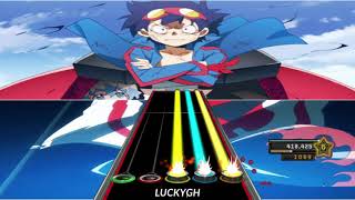 Tengen Toppa Gurren Lagann Opening Full  Sora iro Days GH3Clone hero 2K 🎹🎸 [upl. by Ahsimot]