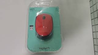 Logitech M171 Wireless Mouse Red logitech wireless mouse red [upl. by Sera889]