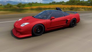 Forza Horizon 5  2005 Honda NSXR GT  Customize and Drive [upl. by Raynold723]