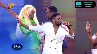 Thabo performs ‘Islungu’ – Idols SA  S19  Ep 18  Mzansi Magic [upl. by Nwahsaj]