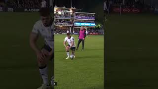 Heres The Late Penalty From Farrell That Boosted Saracens In The Title Race 🔥 gallagherprem rugby [upl. by Brion]