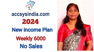 Accsys india 2024 New Plan presentation in tamil  Weekly income  HouseWifeTamil [upl. by Haelak]